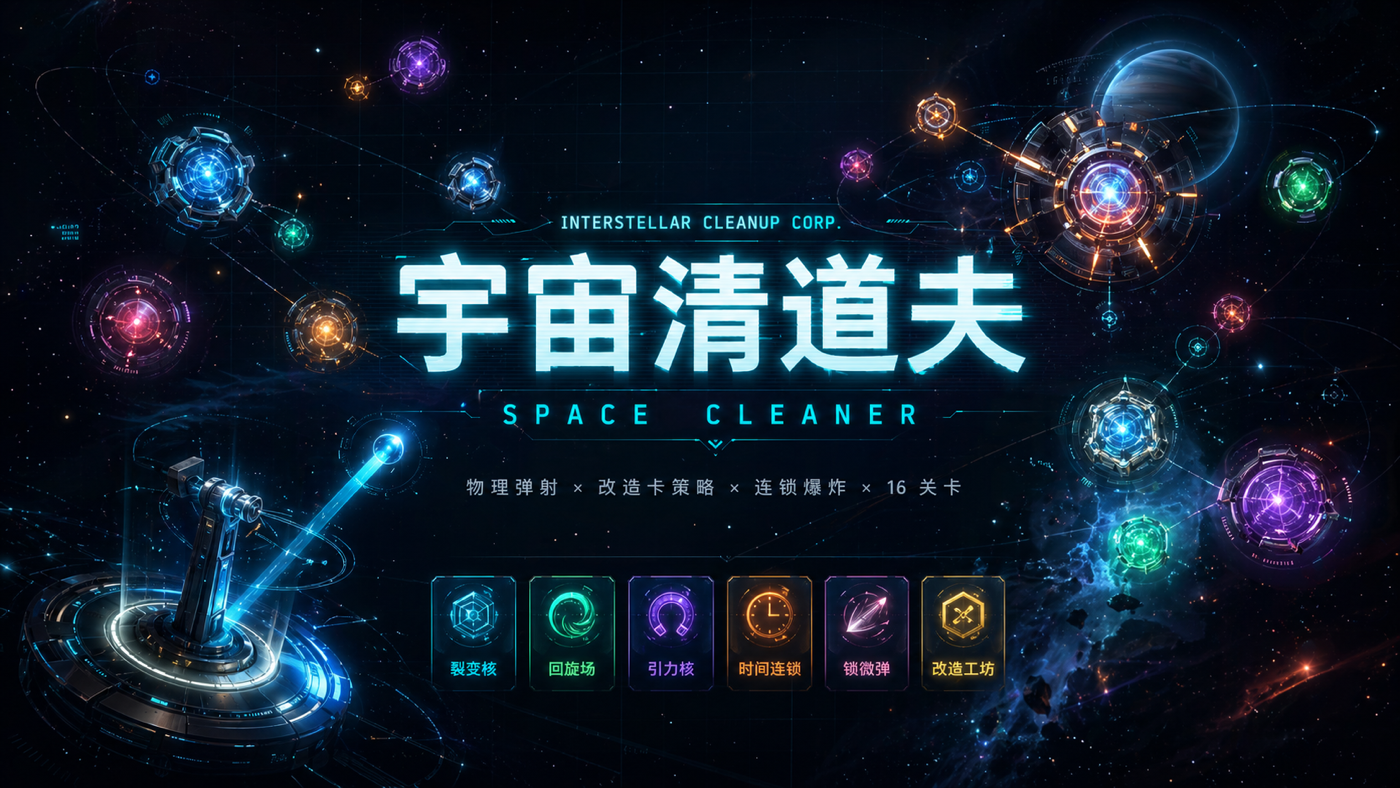 宇宙清道夫 Space Cleaner